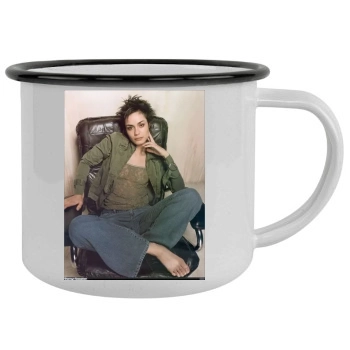 Shannyn Sossamon Camping Mug