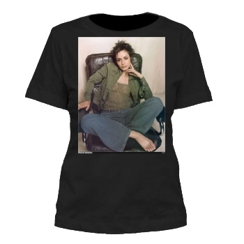 Shannyn Sossamon Women's Cut T-Shirt