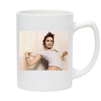 Shannyn Sossamon 14oz White Statesman Mug