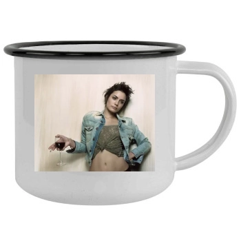 Shannyn Sossamon Camping Mug