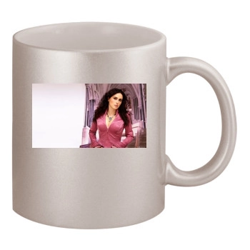 Sharon den Adel 11oz Metallic Silver Mug