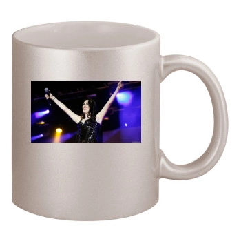 Sharon den Adel 11oz Metallic Silver Mug