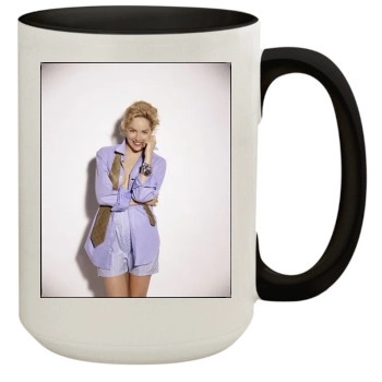 Sharon Stone 15oz Colored Inner & Handle Mug