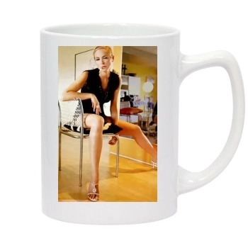 Sharon Stone 14oz White Statesman Mug