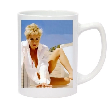 Sharon Stone 14oz White Statesman Mug