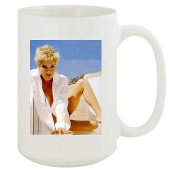 Sharon Stone 15oz White Mug