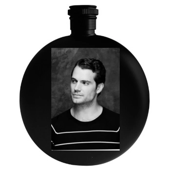 Henry Cavill Round Flask