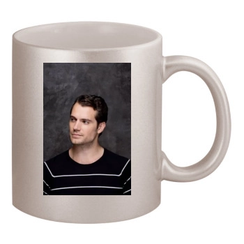 Henry Cavill 11oz Metallic Silver Mug