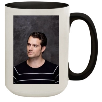 Henry Cavill 15oz Colored Inner & Handle Mug