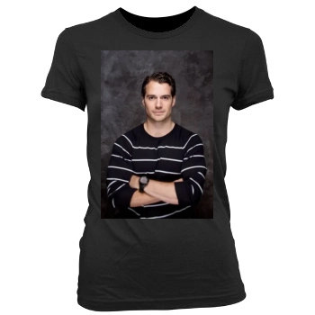 Henry Cavill Women's Junior Cut Crewneck T-Shirt