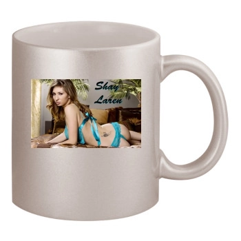 Shay Laren 11oz Metallic Silver Mug