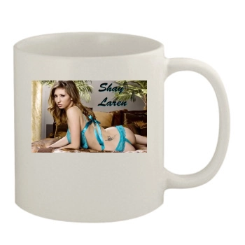 Shay Laren 11oz White Mug