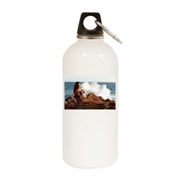 For Joseph Pongwattana White Water Bottle With Carabiner