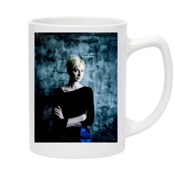 Elizabeth Debicki 14oz White Statesman Mug