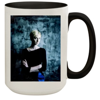 Elizabeth Debicki 15oz Colored Inner & Handle Mug