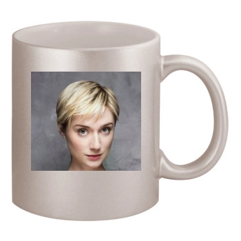 Elizabeth Debicki 11oz Metallic Silver Mug