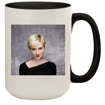 Elizabeth Debicki 15oz Colored Inner & Handle Mug