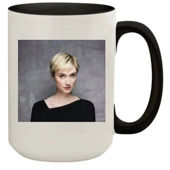 Elizabeth Debicki 15oz Colored Inner & Handle Mug