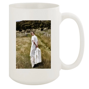 Elizabeth Debicki 15oz White Mug