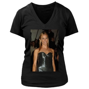 Sheryl Crow Women's Deep V-Neck TShirt