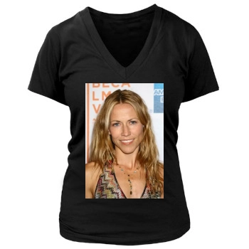 Sheryl Crow Women's Deep V-Neck TShirt