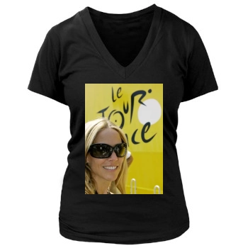 Sheryl Crow Women's Deep V-Neck TShirt