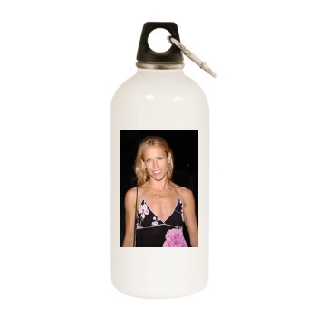 Sheryl Crow White Water Bottle With Carabiner