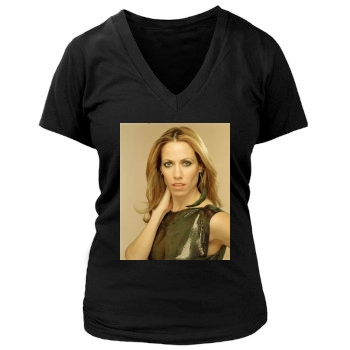 Sheryl Crow Women's Deep V-Neck TShirt