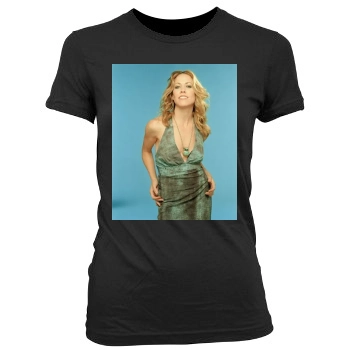 Sheryl Crow Women's Junior Cut Crewneck T-Shirt