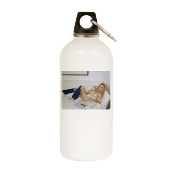 Sheryl Crow White Water Bottle With Carabiner