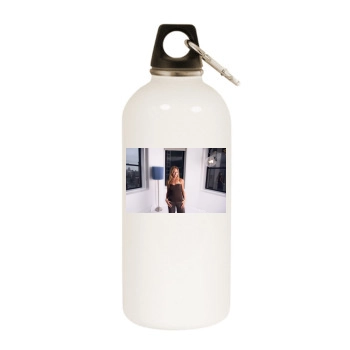 Sheryl Crow White Water Bottle With Carabiner