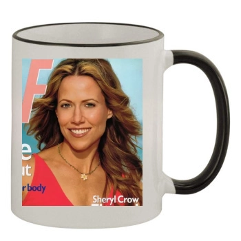 Sheryl Crow 11oz Colored Rim & Handle Mug