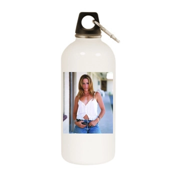 Sheryl Crow White Water Bottle With Carabiner