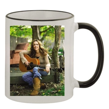 Sheryl Crow 11oz Colored Rim & Handle Mug