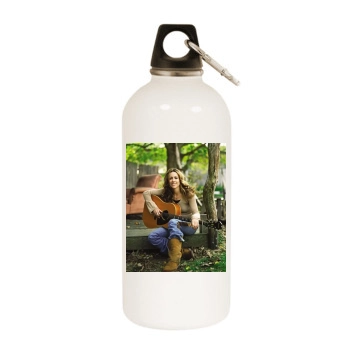 Sheryl Crow White Water Bottle With Carabiner