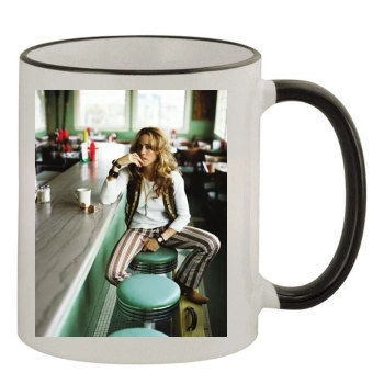 Sheryl Crow 11oz Colored Rim & Handle Mug