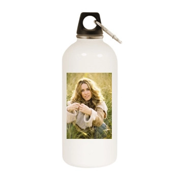 Sheryl Crow White Water Bottle With Carabiner