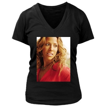 Sheryl Crow Women's Deep V-Neck TShirt