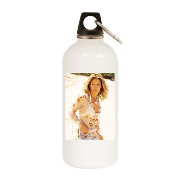 Sheryl Crow White Water Bottle With Carabiner