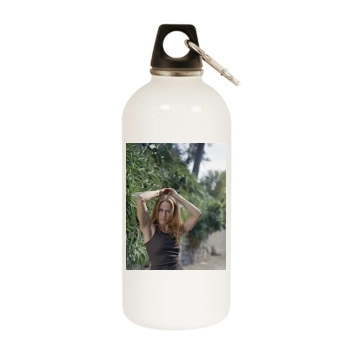 Sheryl Crow White Water Bottle With Carabiner