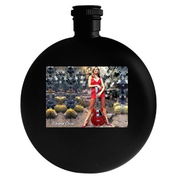 Sheryl Crow Round Flask