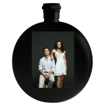 Shia LaBeouf Round Flask