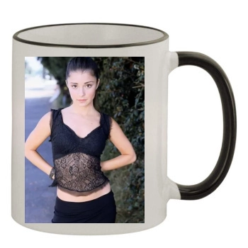 Shiri Appleby 11oz Colored Rim & Handle Mug