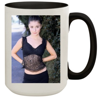 Shiri Appleby 15oz Colored Inner & Handle Mug