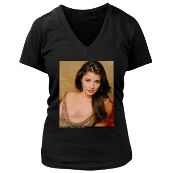 Shiri Appleby Women's Deep V-Neck TShirt