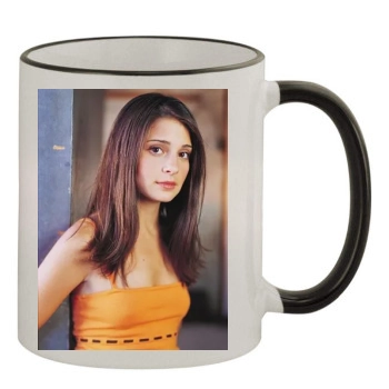 Shiri Appleby 11oz Colored Rim & Handle Mug