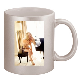 Hilary Duff 11oz Metallic Silver Mug