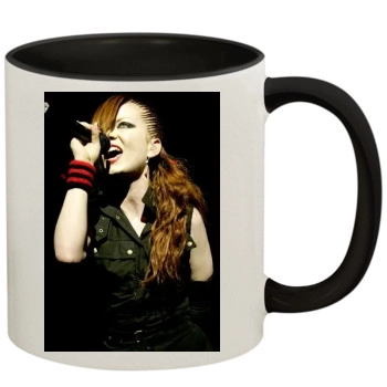 Shirley Manson 11oz Colored Inner & Handle Mug