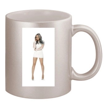 Hilary Duff 11oz Metallic Silver Mug