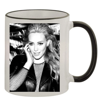 Hilary Duff 11oz Colored Rim & Handle Mug